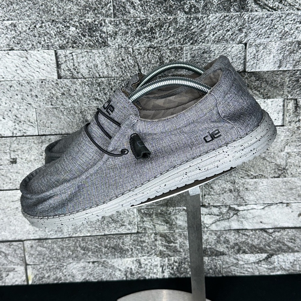 Hey Dude Shoes Wally L Stretch Steel - MNS11 - Picture 8 of 10